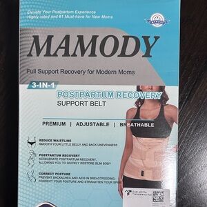 Postpartum Recovery Support Belt - Black